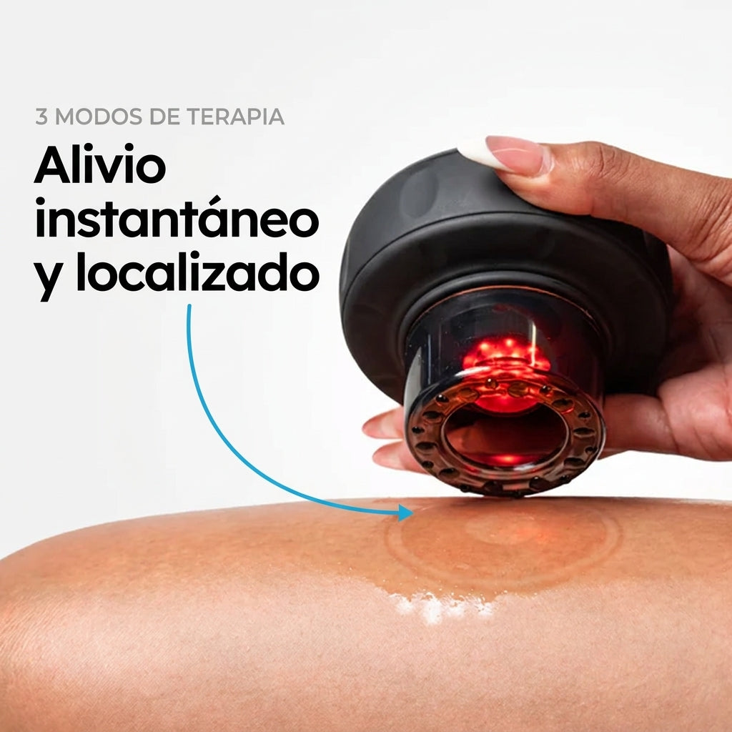 Masajeador de Ventosas Inteligente con Calor